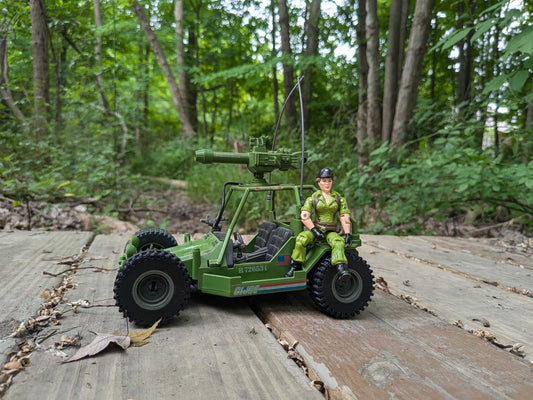 G.I. Joe Striker - Wheels & Tires - Army Green - Set of Four